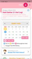 HAIDKU - Kalender Menstruasi & Jadwal Haid App постер