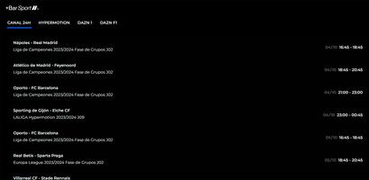 +Bar Sport TV Screenshot 3