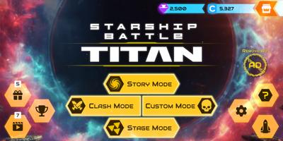 Starship Battle Titan โปสเตอร์