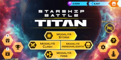 Poster Starship Battle Titan