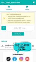 NO.1 Video Downloader Ekran Görüntüsü 2