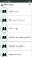 Signes et symptômes capture d'écran 3