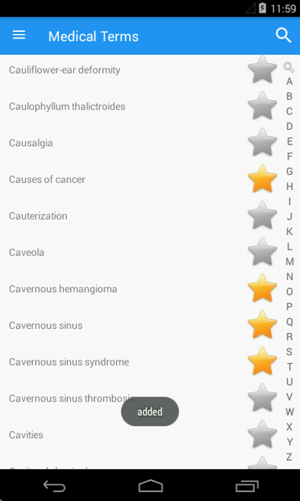 Medical Terminology Dictionary screenshot 5