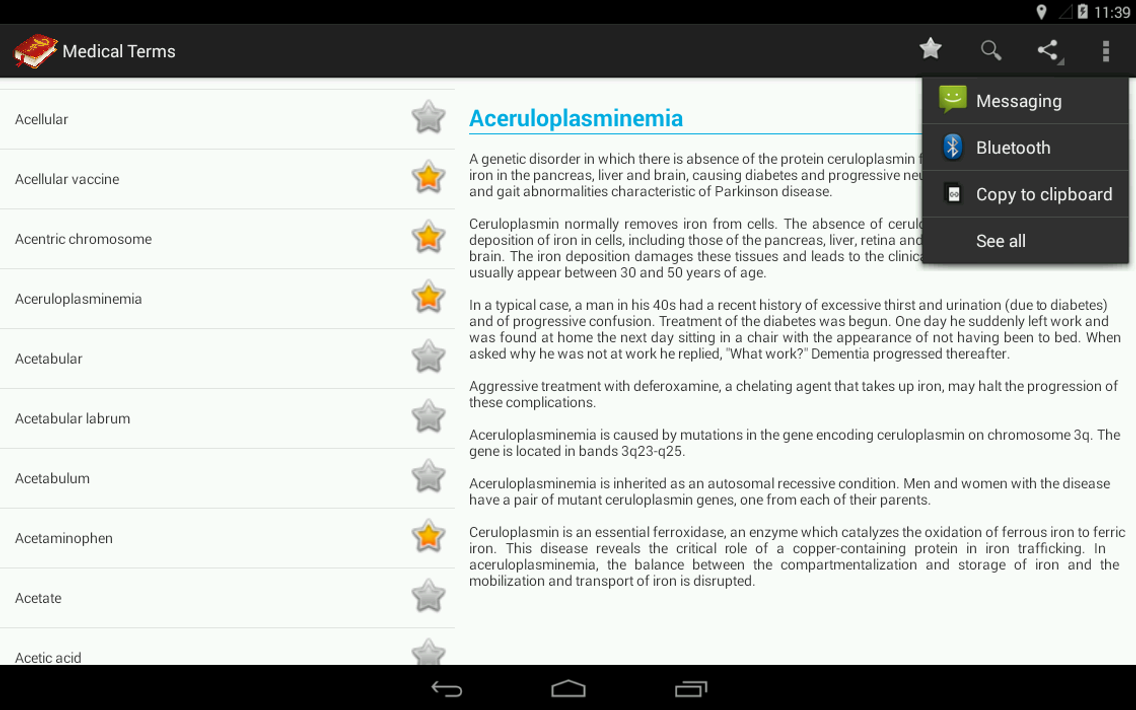 Medical Terminology Dictionary screenshot 17