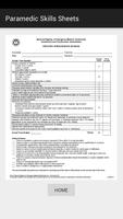 Paramedic Skills Sheets capture d'écran 1