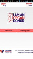 E-Donor Card App الملصق