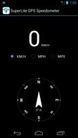 SuperLite GPS Speedometer تصوير الشاشة 2