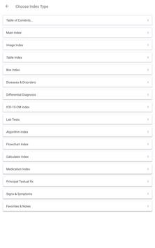 Ferri's Clinical Advisor "5 books in 1" format App 截图 6