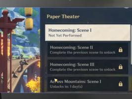 GENSHIN PAPER THEATRE GUIDE captura de pantalla 2
