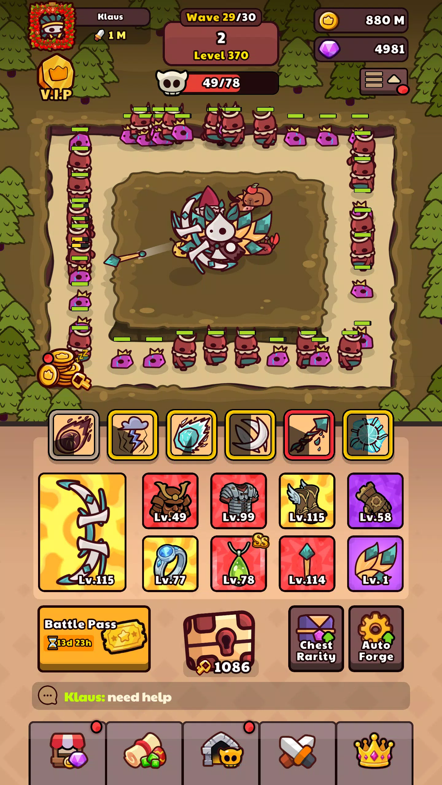 Smith Legend: Idle Rpg TD