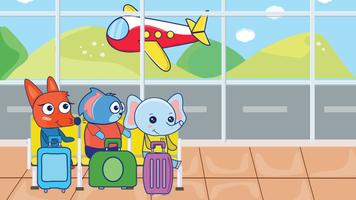 EduKid: Airport Games for Kids โปสเตอร์