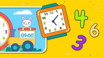 Toddlers Learning Games Clock screenshot 1