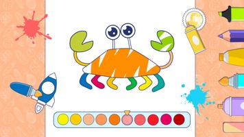 برنامه‌نما EduKid: Baby Coloring Games عکس از صفحه