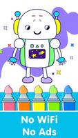 ระบายสีสำหรับเด็ก เกมเด็ก เด็ก ภาพหน้าจอ 2