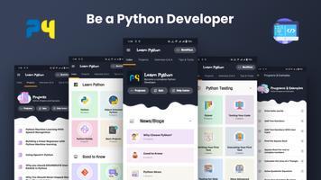 Learn Python الملصق