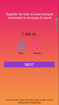 Sex.Meet Dating - Local Adults Only Hookup App screenshot 1