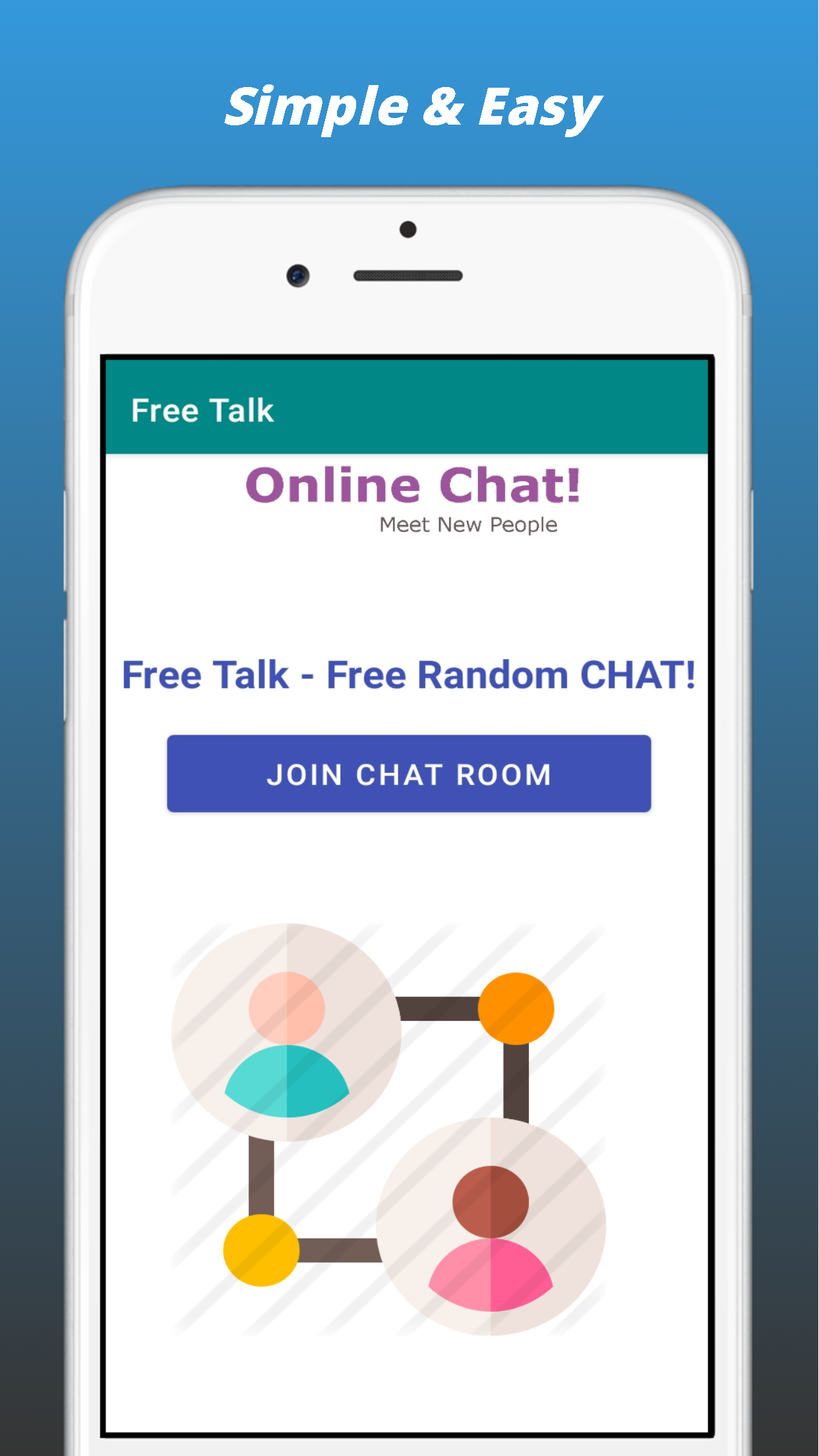 Chatting with people for free
