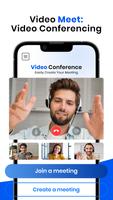 Video Meet: Video Conferencing تصوير الشاشة 1