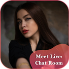 Meet Stranger : Live Chat Room - Find Friends アイコン