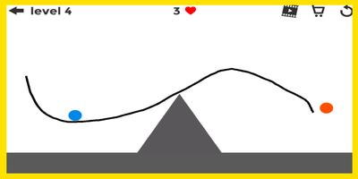 Physics Puzzle : Two Balls ảnh chụp màn hình 1