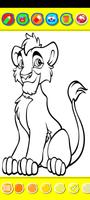 Lion King Simba Coloring स्क्रीनशॉट 1