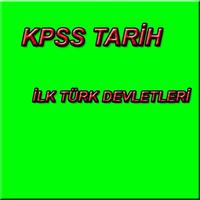 KPSS TARİH İLK TÜRKLER Plakat