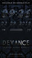 DEVANCE Analog Clock Widget स्क्रीनशॉट 3