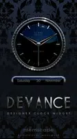 DEVANCE Analog Clock Widget Affiche