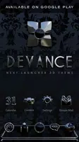 DEVANCE Analog Clock Widget capture d'écran 7