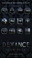 DEVANCE Analog Clock Widget capture d'écran 4