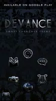 DEVANCE Analog Clock Widget capture d'écran 5