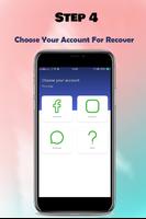 برنامه‌نما Recover your all account 2021 عکس از صفحه