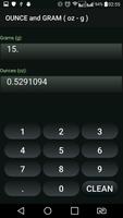 OUNCES AND GRAMS ( oz - g ) => "Crazy Easy to Use" syot layar 3