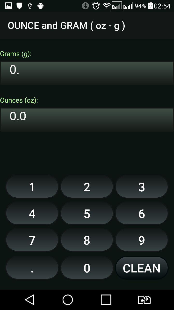 Ounces And Grams Oz G Crazy Easy To Use For Android Ounces And Grams Oz G Crazy