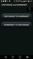 Convert Between Celsius and Fahrenheit ( C° & F° ) plakat