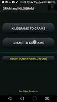 Weight Convertor Gram and Kilogram (g - kg) screenshot 2