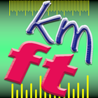 Kilometer and Foot (km & ft) Convertor 아이콘