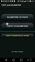 برنامه‌نما Length Convertor Kilometer and Foot (km & ft) عکس از صفحه