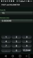 Kilometer and Foot (km & ft) Convertor capture d'écran 3