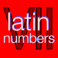 Latin Numbers