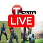 T Sports Live Tv cricket Football icon