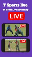 T Sports Live Tv cricket Football poster