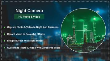 Night Camera HD Photo & Video Affiche