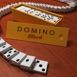 Master Domino Block : Play Off Zeichen