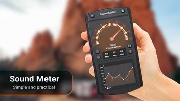 Sound Meter - Decibel Level الملصق