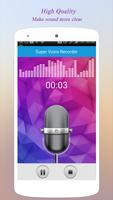 Super Voice Recorder پوسٹر