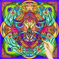 Mandala Color By Number