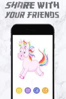 Unicorn Color By Number syot layar 3