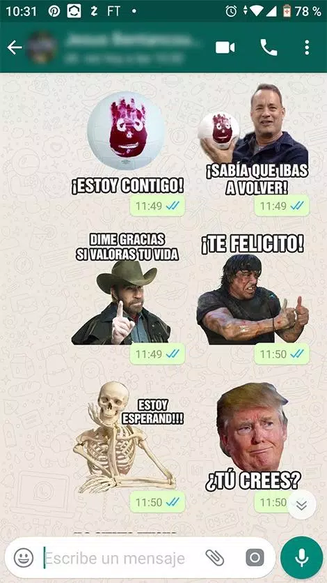 Memes con frases stickers WhatsApp 😂 - (2019) APK do pobrania na Androida