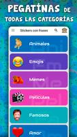 Stickers graciosos para WhatsA Ekran Görüntüsü 1